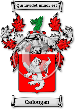 Cadougan Family Crest Download (jpg) Legacy Series - 150 DPI