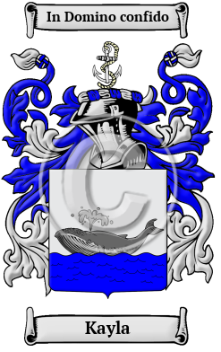 Kayla Family Crest/Coat of Arms