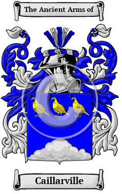 Caillarville Family Crest/Coat of Arms