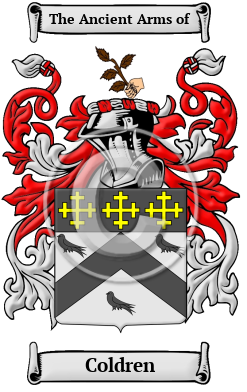 Coldren Family Crest/Coat of Arms