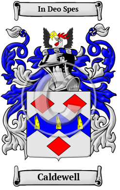 Caldewell Family Crest/Coat of Arms