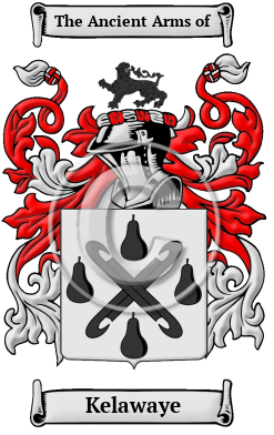 Kelawaye Family Crest/Coat of Arms