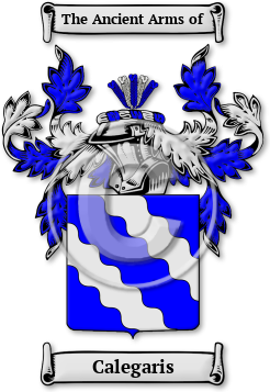 Calegaris Family Crest Download (JPG) Legacy Series - 600 DPI