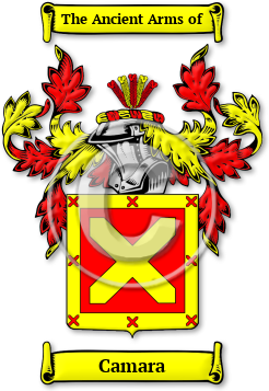 Camara Family Crest Download (jpg) Legacy Series - 150 DPI