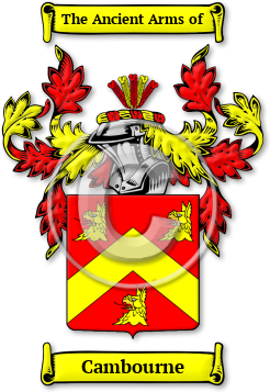 Cambourne Family Crest Download (jpg) Legacy Series - 150 DPI