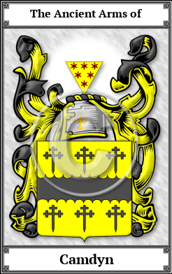 Camdyn Family Crest Download (JPG)  Book Plated - 150 DPI