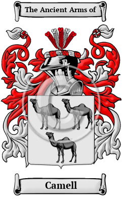 Camell Family Crest/Coat of Arms