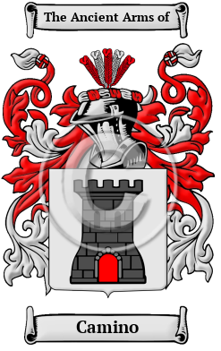 Camino Family Crest/Coat of Arms