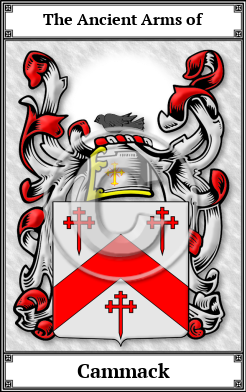 Cammack Family Crest Download (JPG)  Book Plated - 150 DPI