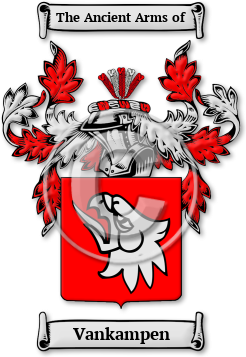 Vankampen Family Crest Download (JPG) Legacy Series - 600 DPI