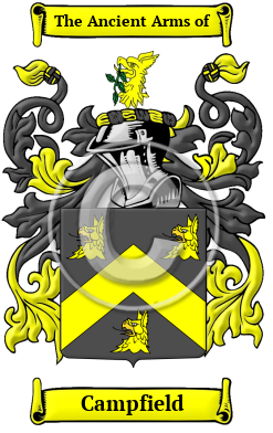 Campfield Family Crest/Coat of Arms