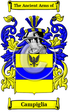 Campiglia Family Crest/Coat of Arms