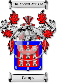 Camps Family Crest Download (JPG) Legacy Series - 600 DPI