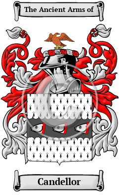 Candellor Family Crest/Coat of Arms
