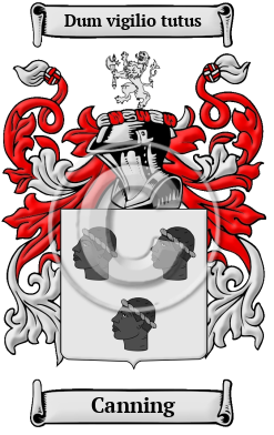 Canning Family Crest/Coat of Arms