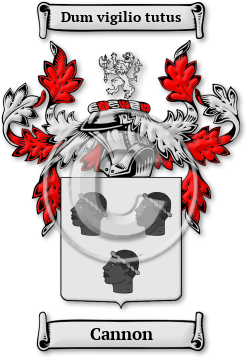 Cannon Family Crest Download (jpg) Legacy Series - 150 DPI