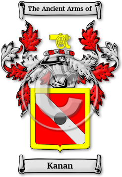 Kanan Family Crest Download (jpg) Legacy Series - 150 DPI