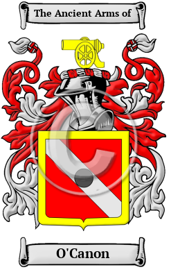 O'Canon Family Crest Download (JPG) Heritage Series - 600 DPI