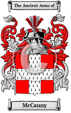 McCanny Family Crest/Coat of Arms