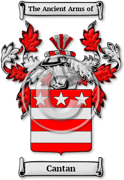 Cantan Family Crest Download (jpg) Legacy Series - 150 DPI