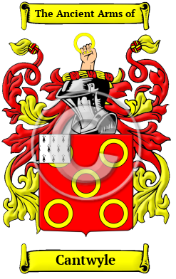 Cantwyle Family Crest/Coat of Arms