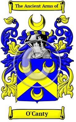 O'Canty Family Crest/Coat of Arms