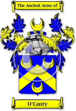 O'Canty Family Crest Download (JPG) Legacy Series - 600 DPI