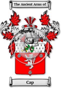 Cap Family Crest Download (jpg) Legacy Series - 150 DPI