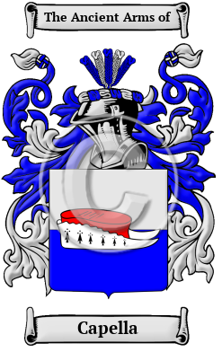 Capella Family Crest/Coat of Arms