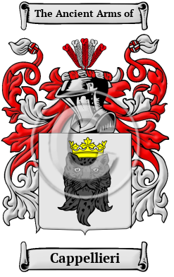Cappellieri Family Crest/Coat of Arms