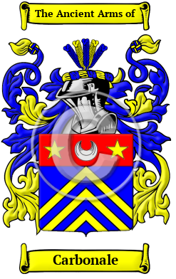 Carbonale Family Crest Download (JPG) Heritage Series - 600 DPI