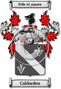 Caldarden Family Crest Download (JPG) Legacy Series - 600 DPI