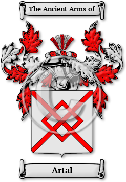 Artal Family Crest Download (jpg) Legacy Series - 150 DPI