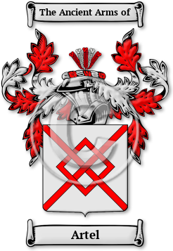Artel Family Crest Download (jpg) Legacy Series - 150 DPI