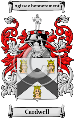 Cardwell Family Crest/Coat of Arms