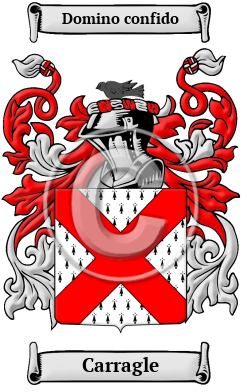 Carragle Family Crest/Coat of Arms