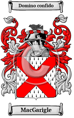 MacGarigle Family Crest/Coat of Arms