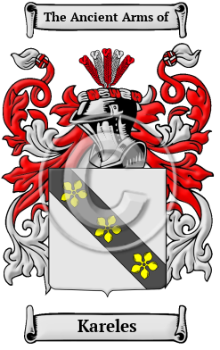 Kareles Family Crest/Coat of Arms