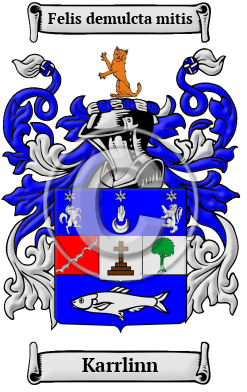 Karrlinn Family Crest/Coat of Arms