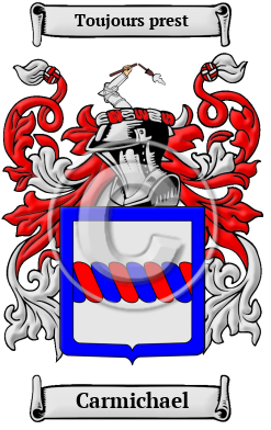 Carmichael Family Crest/Coat of Arms