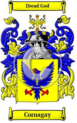 Cornagay Family Crest/Coat of Arms