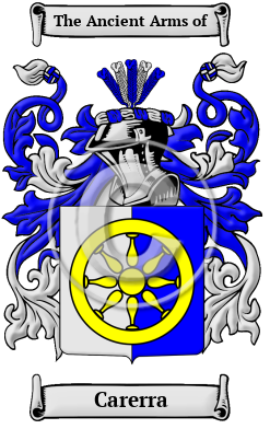 Carerra Family Crest/Coat of Arms