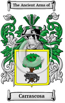 Carrascosa Family Crest/Coat of Arms