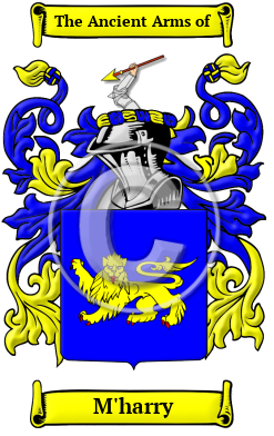 M'harry Family Crest/Coat of Arms