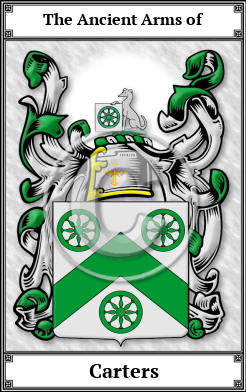 Carters Family Crest Download (JPG)  Book Plated - 150 DPI