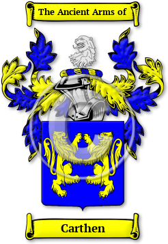 Carthen Family Crest Download (JPG) Legacy Series - 300 DPI