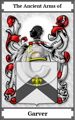 Garver Family Crest Download (JPG)  Book Plated - 150 DPI
