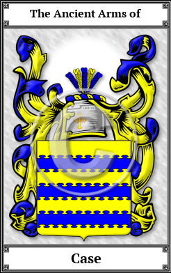 Case Family Crest Download (JPG)  Book Plated - 150 DPI