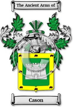 Cason Family Crest Download (JPG) Legacy Series - 600 DPI