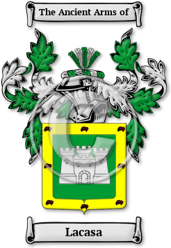 Lacasa Family Crest Download (jpg) Legacy Series - 150 DPI